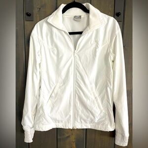 Nike Women's White Windbreaker size S